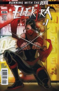 Elektra (5th Series) #1 VF/NM ; Marvel | Running With The Devil