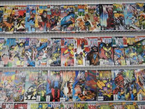 Huge Lot of 180+ Comics W/ All Wolverine! Avg. FN- Condition!