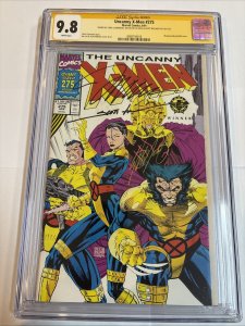 Uncanny X-Men (1991) #275 (CGC 9.8 SS) Signed Jim Lee Scott Williams Claremont