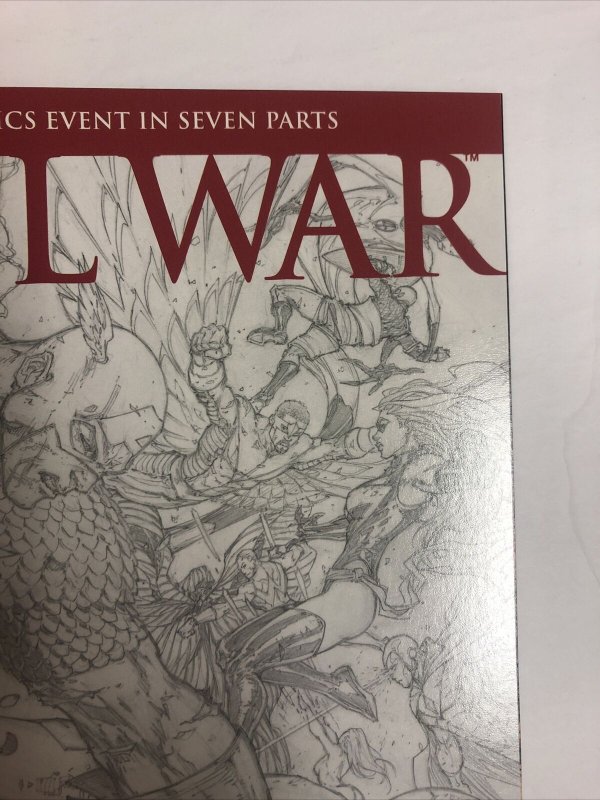 Civil War (2006) # 7 (NM) Turner Variant Cover Sketch