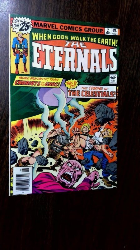 Eternals #2 Aug 1976 1st Appearance of Ajak  The Celestials Movie Coming Soon NM 