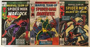 *Marvel Team-Up 55-60 6 vf to nm bks; Byrne