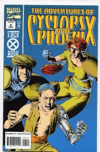 The Adventures of Cyclops and Phoenix #4 Direct Edition (1994) Cyclops