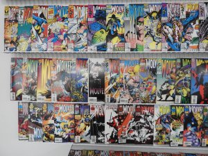 Huge Lot of 180+ Comics W/ All Wolverine! Avg. FN- Condition!