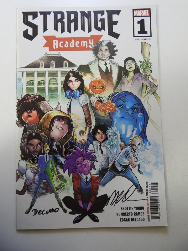 Strange Academy #1 (2020) Signed no cert VF+ Condition