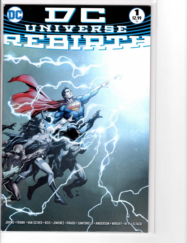 DC Universe Rebirth (2016) #1 VF+ (8.5) 1st print