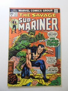 Sub-Mariner #72 (1974) VG Condition MVS intact! ink fc