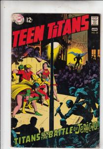 Teen Titans, The #20 (Apr-69) FR/GD Low-Grade Kid Flash, Robin, Wonder Girl, ...