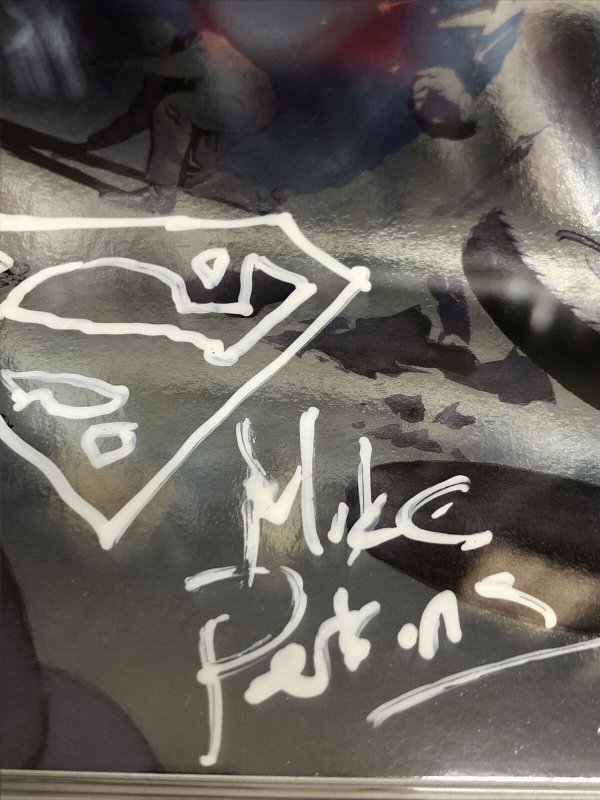 Action Comics (2023) #1050 (CGCSS 9.6) Signed And Sketch By Mike Perkins!