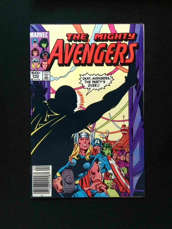 Avengers #242  MARVEL Comics 1984 VF- NEWSSTAND