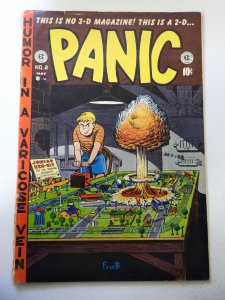 Panic #2 (1954) FR/GD Cond 2/3 book length cumulative spine split Cover detached