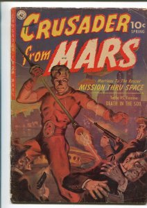 Crusader From mars--#1--1952--COMIC BOOK--Ziff-Davis--VG-