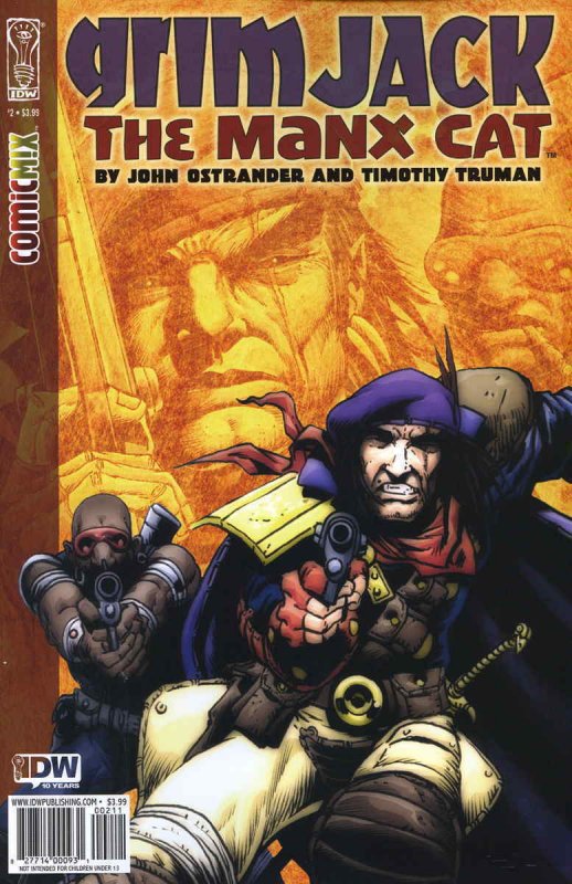 Grimjack: The Manx Cat #2 VF; IDW | save on shipping - details inside