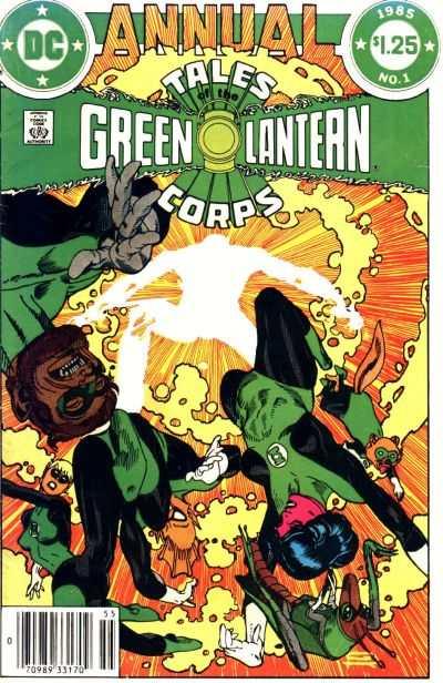 Tales of the Green Lantern Corps (1981 series) Annual #1, VF+ (Stock photo)