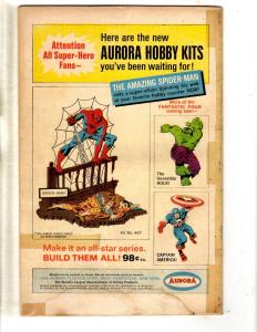 Strange Tales # 152 VG Marvel Comic Book Doctor Strange Nick Fury Shield RH1