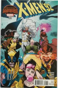 X-Men '92 #1-4 Complete Marvel Secret Wars Set 2015 DoomGod Rogue Wolverine 