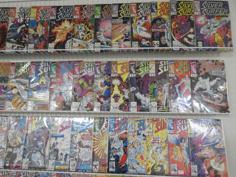 Silver Surfer #1-146 Complete set W/ Ann #1-9/ 82 One Shot, 1/2+ Avg VF+ Cond.