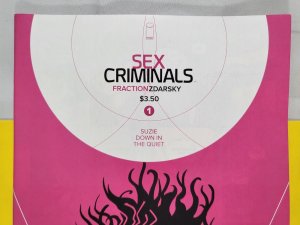 Sex Criminals #1 1st Print 2013 Image Comics Optioned