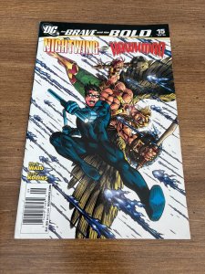 Brave & The Bold # 15 VF/NM 1st Print Newsstand Variant DC Comic Book  16 J356