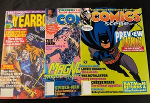 COMICS SCENE #29, 33, Yearbook #1