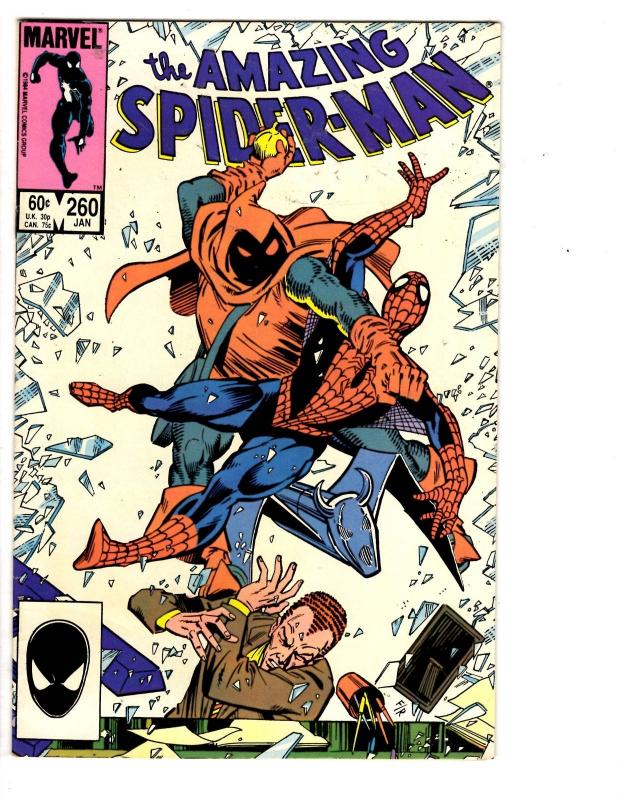 4 The Amazing Spider-Man Marvel Comic Books # 260 266 269 284 Hobgoblin WM2