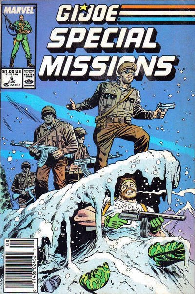 G.I. Joe Special Missions #6 (Newsstand) VF ; Marvel | Mike Zeck