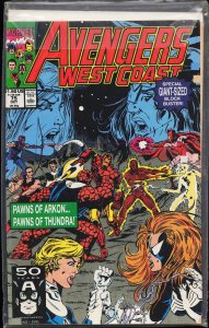 Avengers West Coast #75 (1991) West Coast Avengers / Avengers West Coast