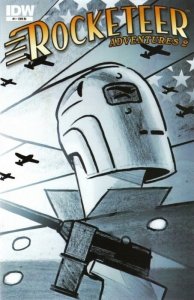 The Rocketeer Adventures 2 #1 Darwyn Cooke Color/Sketch SET IDW NM.