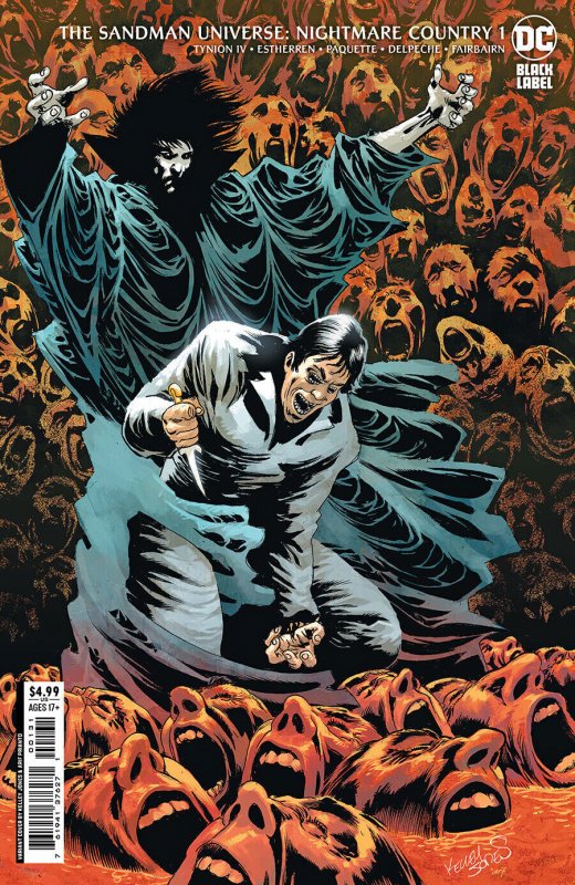 Sandman Universe Nightmare Country #1 1:25 Cover C Jones Variant DC 2022 EB156