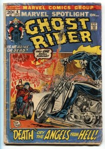 MARVEL SPOTLIGHT #6 comic book 1972- 2nd GHOST RIDER