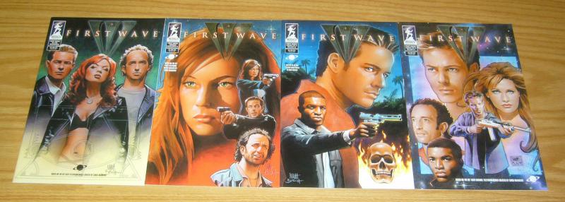 First Wave #1-4 VF/NM complete series based on Sci Fi TV show  heart of a killer