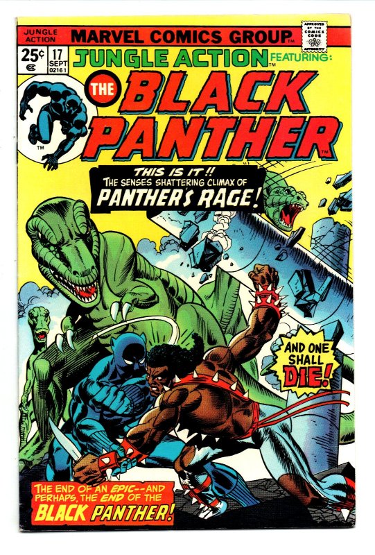 Jungle action #17 - Black Panther - Kilmonger - 1975 - FN/VF