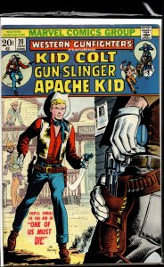 Western Gunfighters #20 (1974) Kid Colt