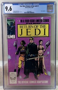 Star Wars: Return of the Jedi #1 #2 #3 #4 CGC 9.6 (1,3,4) (1983) - Full Set