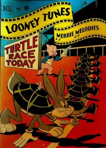 Looney Tunes & Merry Melodies 109 Dell Comics 1950 Turtle Race Bugs Bunny