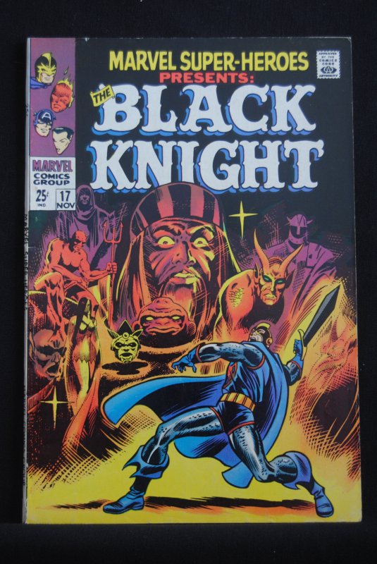 Marvel Super-Heroes, presents the Black Knight. Origin issue. Hot!
