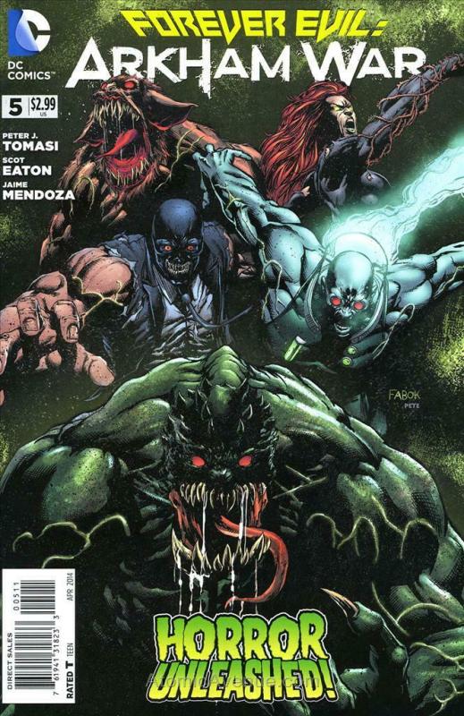 Forever Evil: Arkham War #5 VF/NM; DC | save on shipping - details inside