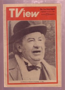 MAG: TVIEW FEBRUARY 1981- LEO MCKERN THE NEW HAVEN REGISTER FN