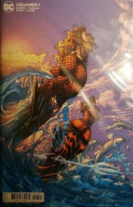 Aquamen #1 DC Comics Jim Lee Card Stock Variant Cover Near Mint