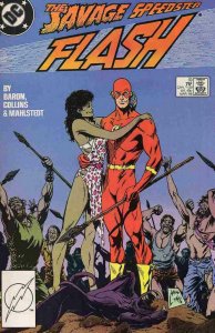 FLASH #10, NM-, Mike Baron, Mike Collins, 1987 1988, more DC in store