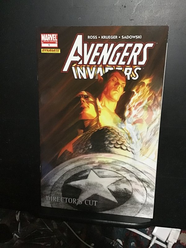 Avengers/Invaders #1 Director's Cut 2008 Alex Ross variant Namor! Super ...