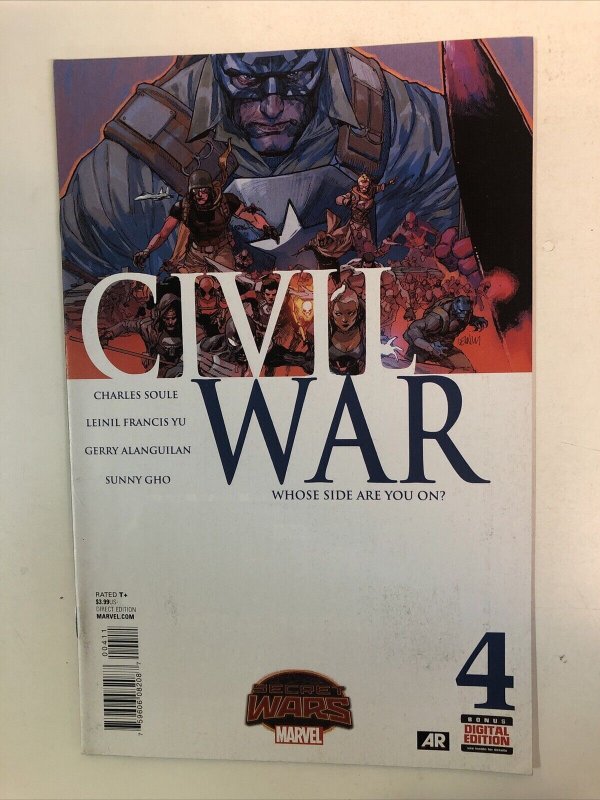 Civil War-Secret Wars (2015) Complete Set # 1-5 (VF/NM) Marvel Comics