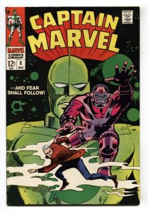 Captain Marvel #8  1968 - Marvel  -VF+ - Comic Book