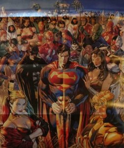 HEROES IN CRISIS Promo poster, 24 x 36, 2018, BATMAN, SUPERMAN, WONDER WOMEN 009