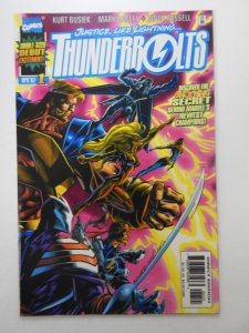 Thunderbolts #1 (1997) Rare Pink Variant Cover! 2nd Printing Sharp NM Condition!