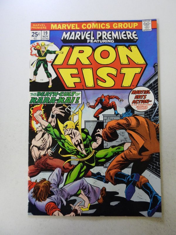 Marvel Premiere #19 (1974) VG+ condition MVS intact subscription crease