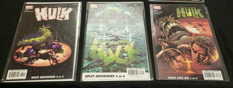 INCREDIBLE HULK 6PC (VF) HIDE IN PLAIN SIGHT, SPLIT DECISIONS 2002-04