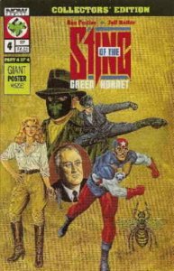 Sting of the Green Hornet #4 (with poster) FN; Now | we combine shipping 