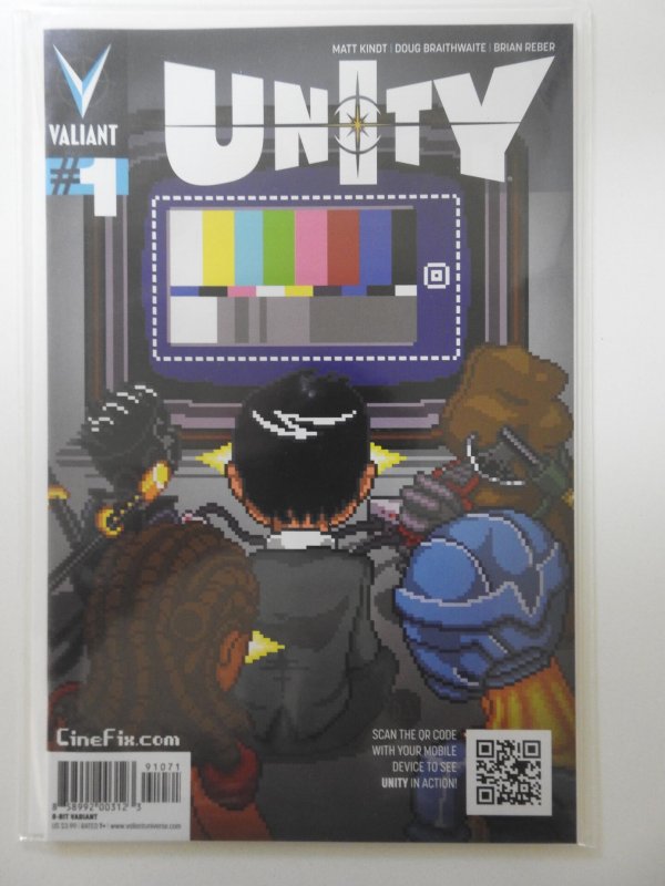 Unity #1 Cover G - Pullbox Exclusive - 8-Bit Variant (2013)