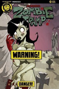 ZOMBIE TRAMP #20 COVER B MENDOZA RISQUE